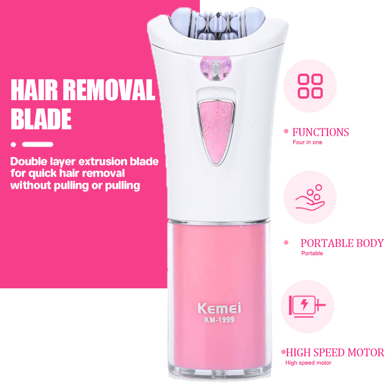 Kemei KM-1999 Depilatory Elect - Epilator Wireless recension och pris