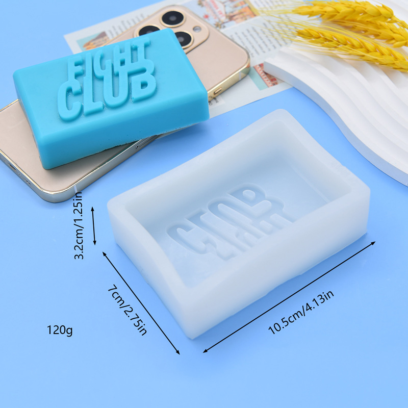 Fight Club Soap Silicone Mold  - Bath Bomb Mold recension och pris