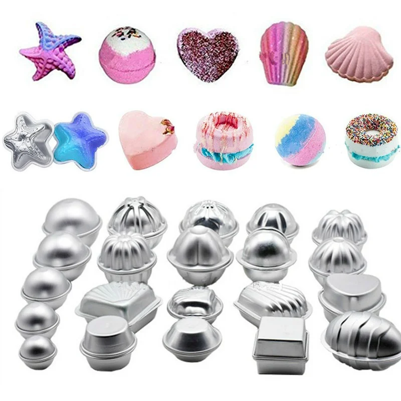 1 Pair Bath Bomb Molds Alumini - Bath Bomb Mold recension och pris