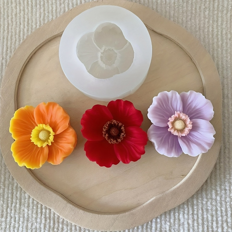 3Flower silicone mold，Silicone - Bath Bomb Mold recension och pris