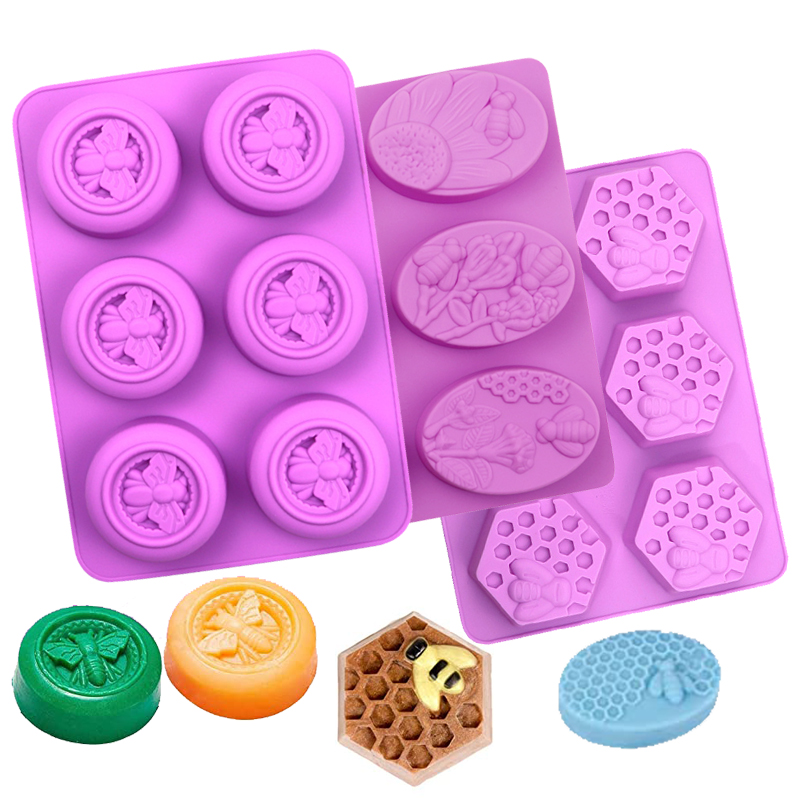 Honeycomb Soap Mold 3D Bumble  - Bath Bomb Mold recension och pris
