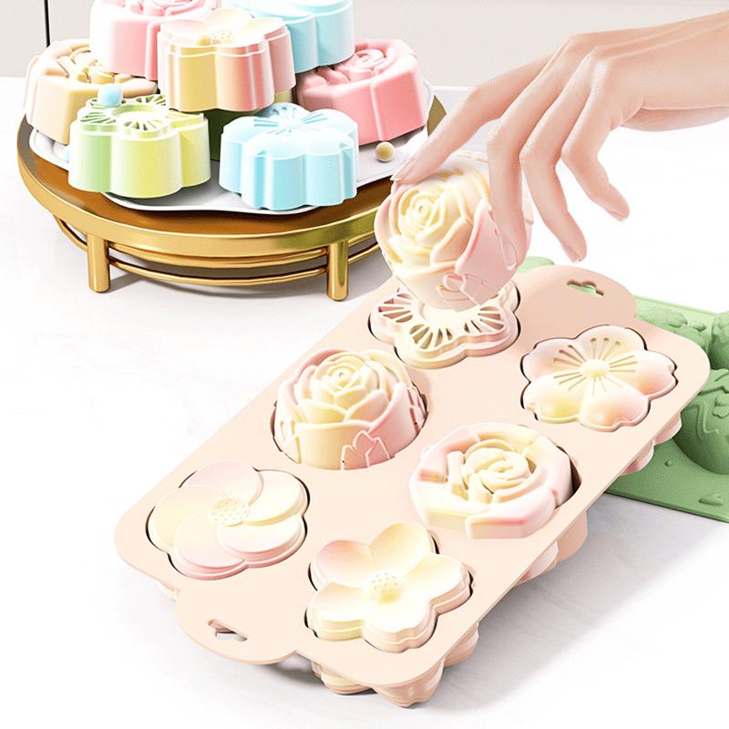 SU Flower Silicone Mold, 6 Cav - Bath Bomb Mold recension och pris