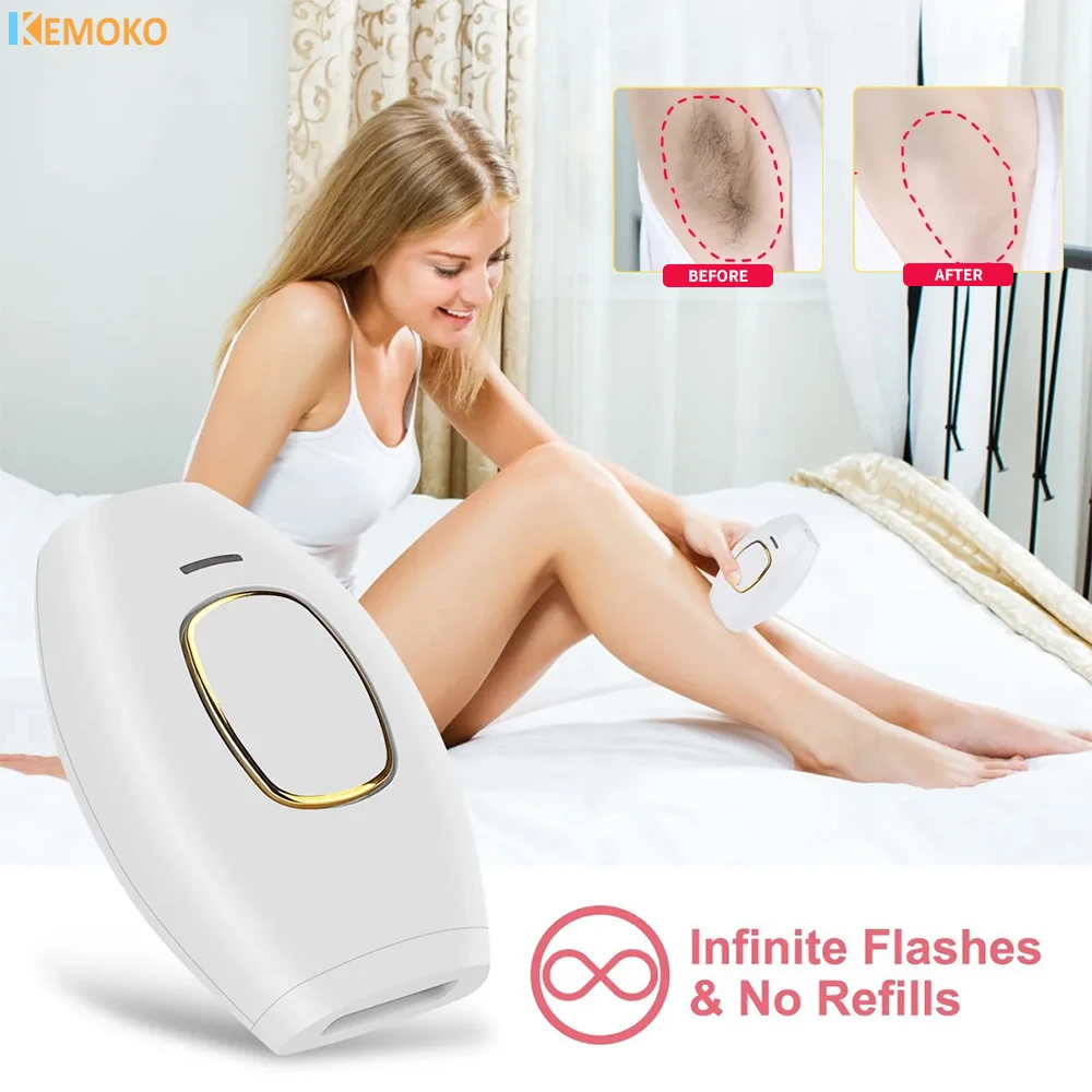 500000 Flash Painless Laser IP - Epilator Wireless recension och pris