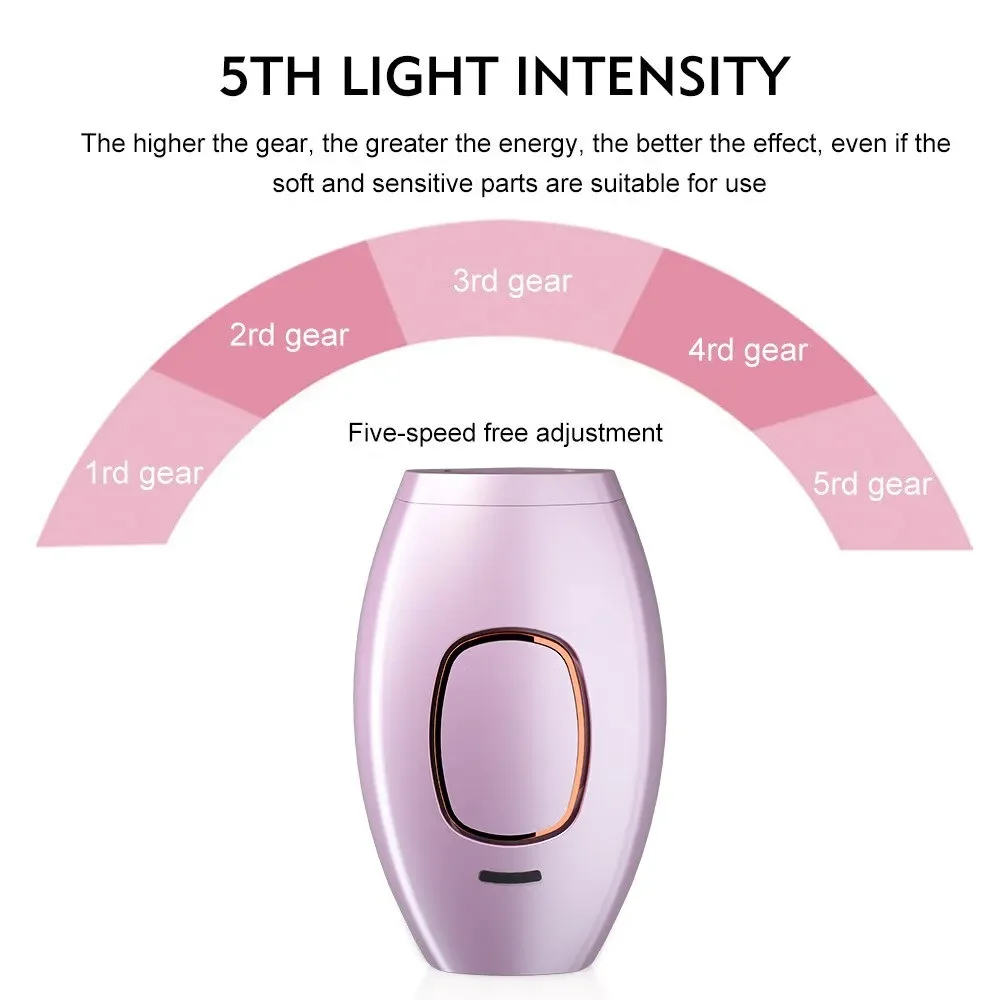 500000 Flash Painless Laser IP - Epilator Wireless recension och pris