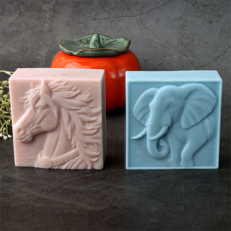 3D Square Animal Horsehead Ele - Bath Bomb Mold recension och pris